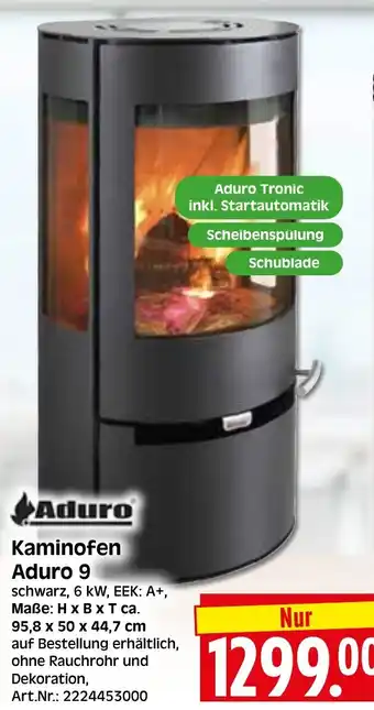 Herkules Baumarkt Kaminofen Aduro 9 Angebot