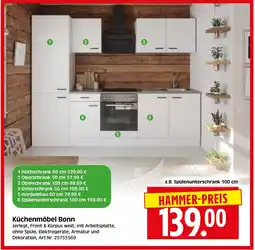 Herkules Baumarkt Küchenmöbel Bonn Angebot