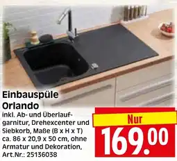 Herkules Baumarkt Einbauspüle Orlando Angebot