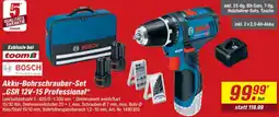 toom Baumarkt BOSCH Akku-Bohrschrauber-Set ,,GSR 12V-15 Professional" Angebot