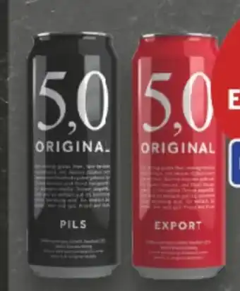 Edeka Oettinger Original 5,0 Pils Angebot