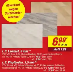toom Baumarkt Laminat, 6 mm Angebot