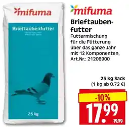 Herkules Baumarkt Mifuma Brieftaubenfutter Angebot