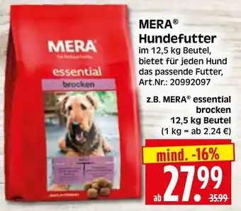 Herkules Baumarkt MERA Hundefutter Angebot