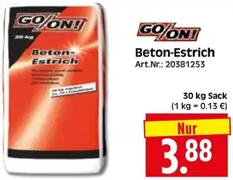 Herkules Baumarkt GO/ON! Beton Estrich Angebot