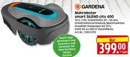 Herkules Baumarkt GARDENA Mähroboter smart SILENO city 400 Angebot