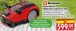 Herkules Baumarkt Einhell Mähroboter FREELEXO CAM PLUS 600 Angebot