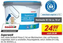 toom Baumarkt Superweiß Angebot