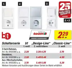 toom Baumarkt b1 Schalterserie Angebot