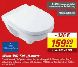 toom Baumarkt Villeroy & Boch Wand-WC-Set „0.novo" Angebot