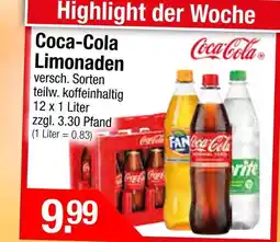 Getränke City Coca-cola limonaden Angebot