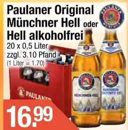 Getränke City Paulaner original münchner hell Angebot