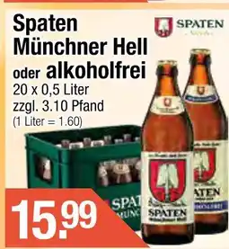 Getränke City Spaten münchner hell Angebot