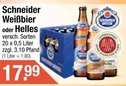 Getränke City Schneider weißbier Angebot