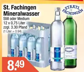 Getränke City Staatl. fachingen mineralwasser still Angebot
