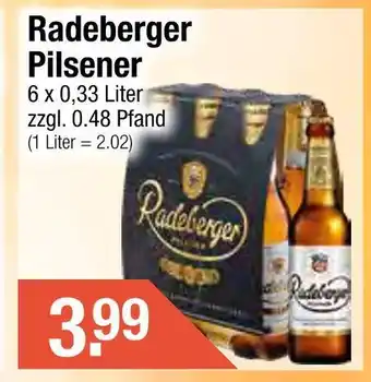 Getränke City Radeberger pilsener Angebot