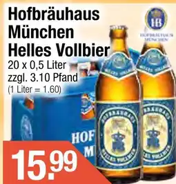 Getränke City Hofbräuhaus münchen helles vollbier Angebot