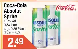 Getränke City Coca-cola absolut sprite Angebot