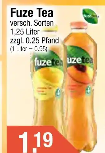 Getränke City Fuze tea fuze tea Angebot