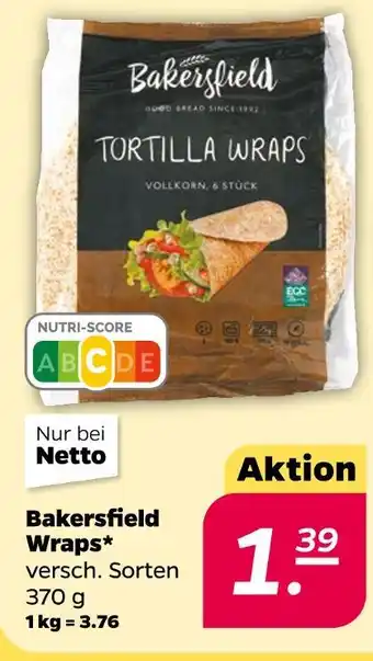 NETTO Bakersfield wraps Angebot