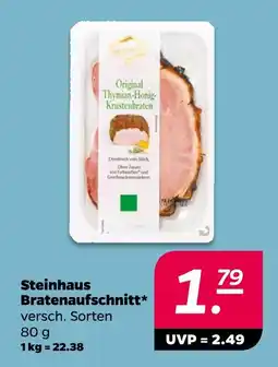 NETTO Steinhaus bratenaufschnitt Angebot