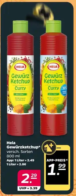 NETTO Hela gewürzketchup Angebot