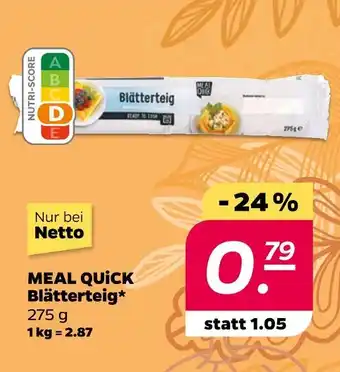 NETTO Meal quick blätterteig Angebot