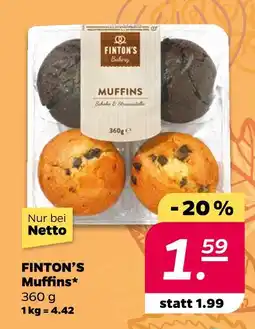 NETTO Finton's muffins Angebot