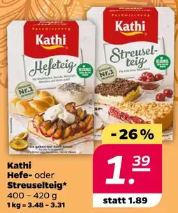 NETTO Kathi hefe- oder streuselteig Angebot