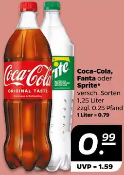 NETTO Coca-cola coca-cola, fanta oder sprite Angebot
