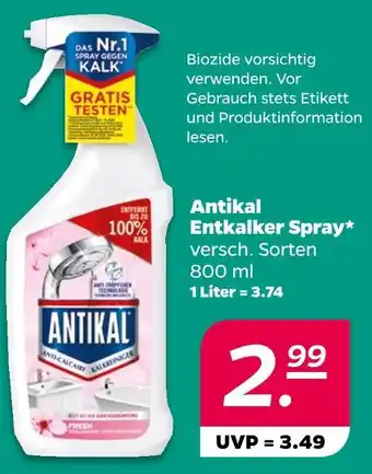 NETTO Antikal entkalker spray Angebot
