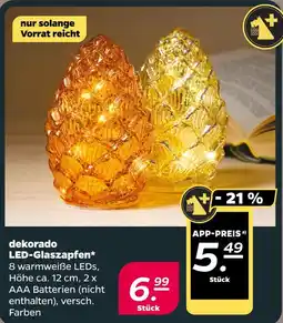 NETTO Dekorado led-glaszapfen Angebot