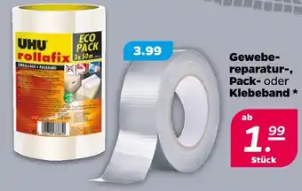 NETTO Uhu gewebereparatur-, pack- oder klebeband Angebot