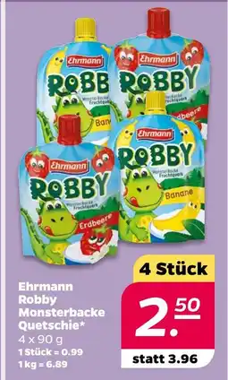 NETTO Ehrmann robby monsterbacke quetschie Angebot