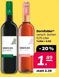 NETTO Dornfelder halbtrocken Angebot