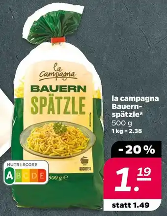NETTO La campagna bauernspätzle Angebot