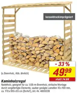 toom Baumarkt Kaminholzregal Angebot