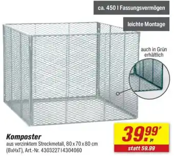toom Baumarkt Komposter Angebot