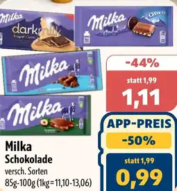 Aktiv Irma Milka Schokolade Angebot