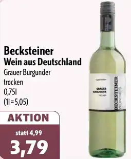 Aktiv Irma Becksteiner Wein aus Deutschland Angebot