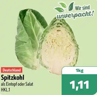 Aktiv Irma Deutschland Spitzkohl Angebot