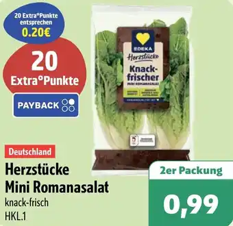 Aktiv Irma EDEKA Herzstücke Mini Romanasalat Angebot