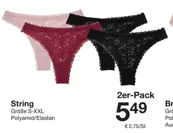 Zeeman String 2er-Pack Angebot