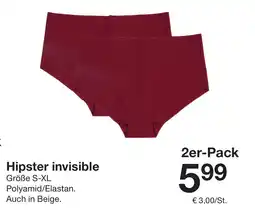 Zeeman Hipster invisible 2er-Pack Angebot