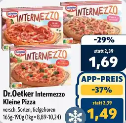 Aktiv Irma Dr.Oetker Intermezzo Kleine Pizza Angebot