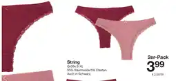 Zeeman String 2er-Pack Angebot