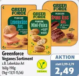 Aktiv Irma Greenforce Veganes Sortiment Angebot