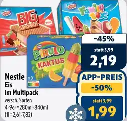 Aktiv Irma Nestle Eis im Multipack Angebot