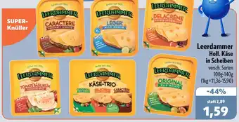 Aktiv Irma Leerdammer Holl. Käse in Scheiben Angebot