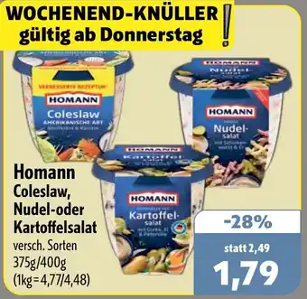Aktiv Irma Homann Coleslaw, Nudel- oder Kartoffelsalat Angebot